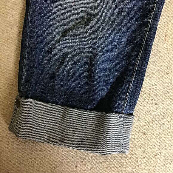 Adriano Goldschmied  Bermuda Shorts Sz 28R EUC Med Wash Rolled Hem Jean Shorts - Picture 11 of 14